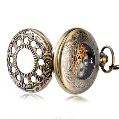 Mechanical Pocket Watch 12 Circles