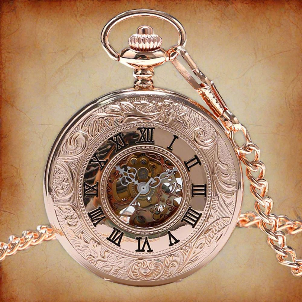 Mechanical Pocket Watch Elegant Queen