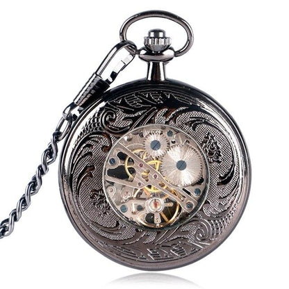 Mechanical Pocket Watch Mysterious Eye