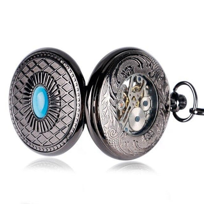 Mechanical Pocket Watch Mysterious Eye