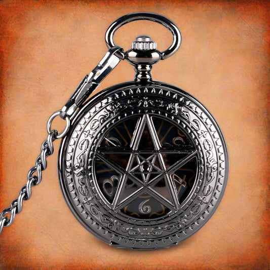 Mechanical Pocket Watch Pentacle