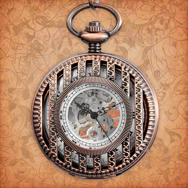 Mechanical Pocket Watch Serpentine