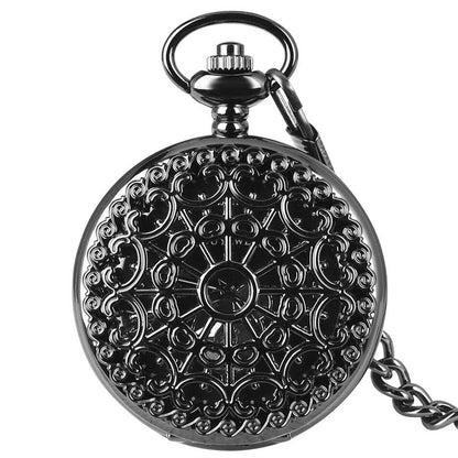 Mechanical Pocket Watch Spider Web