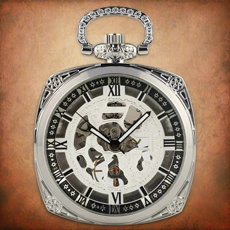 Mechanical Pocket Watch Stars