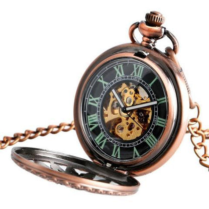 Mechanical Pocket Watch Sunflower