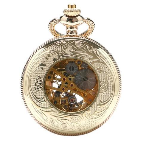 Mechanical Pocket Watch Sunflower