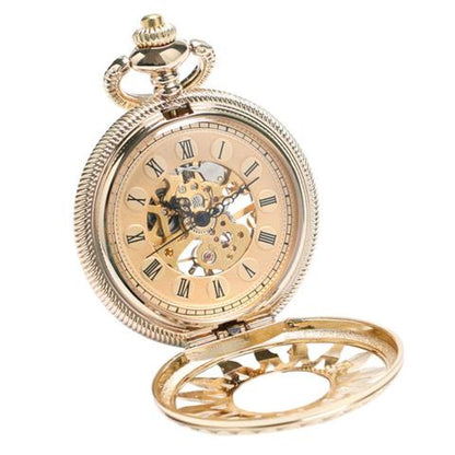 Mechanical Pocket Watch Sunflower