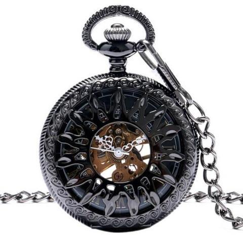 Mechanical Pocket Watch Sunflower