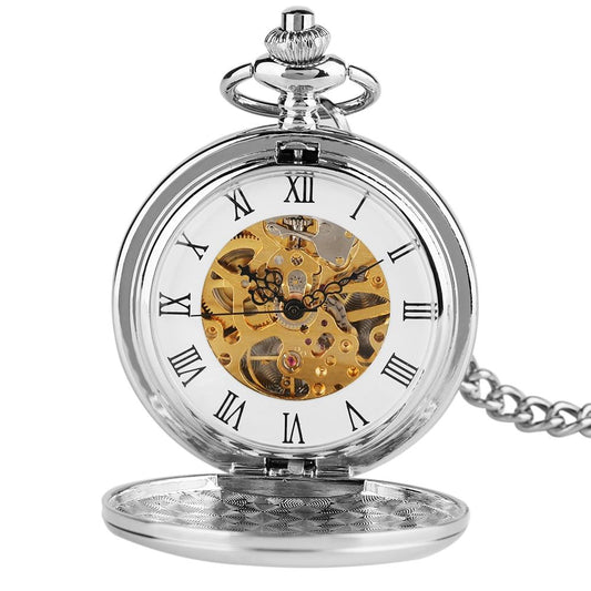 Mens Mechanical Pocket Watch