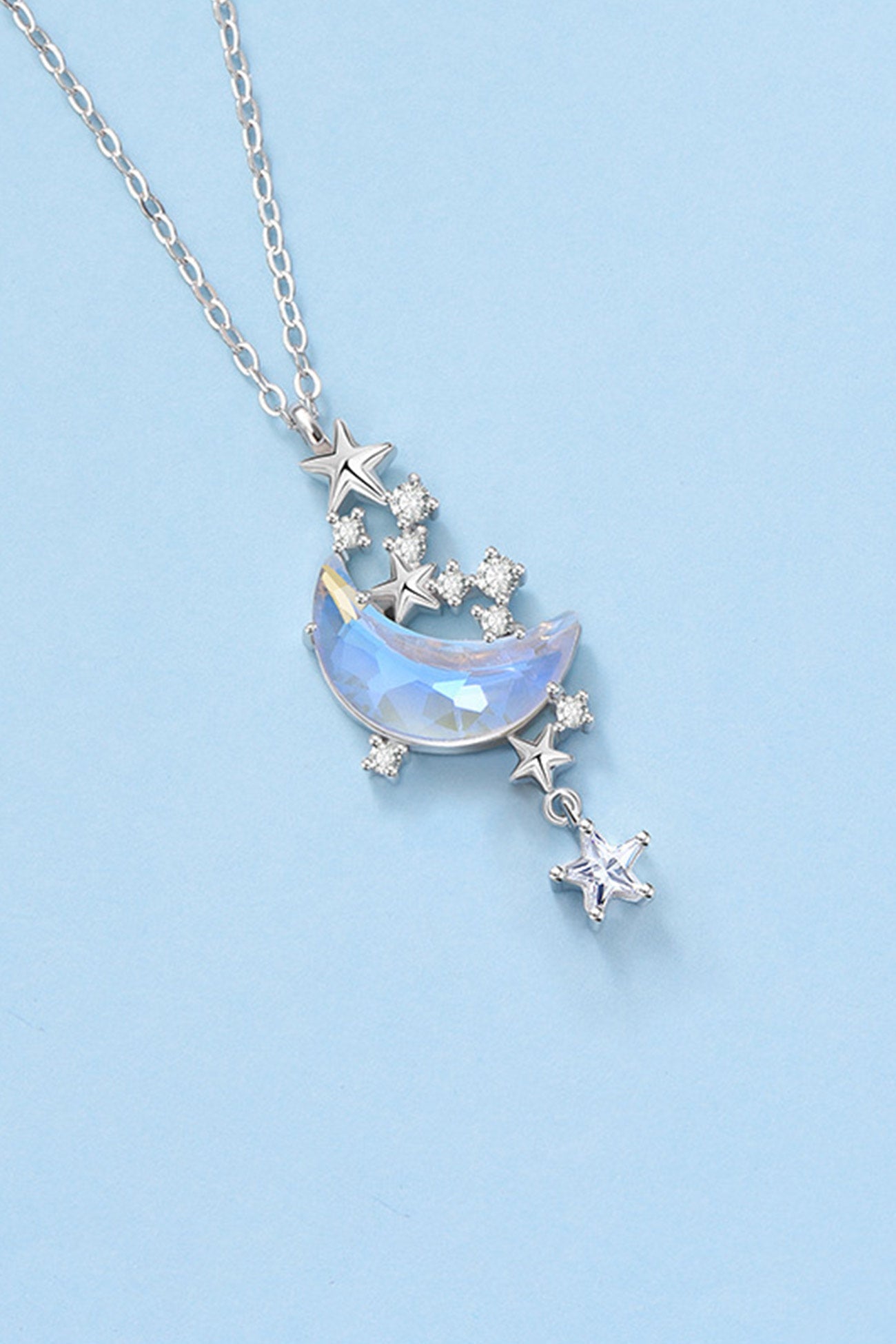 925 Silver Moonlight Galaxy Necklace