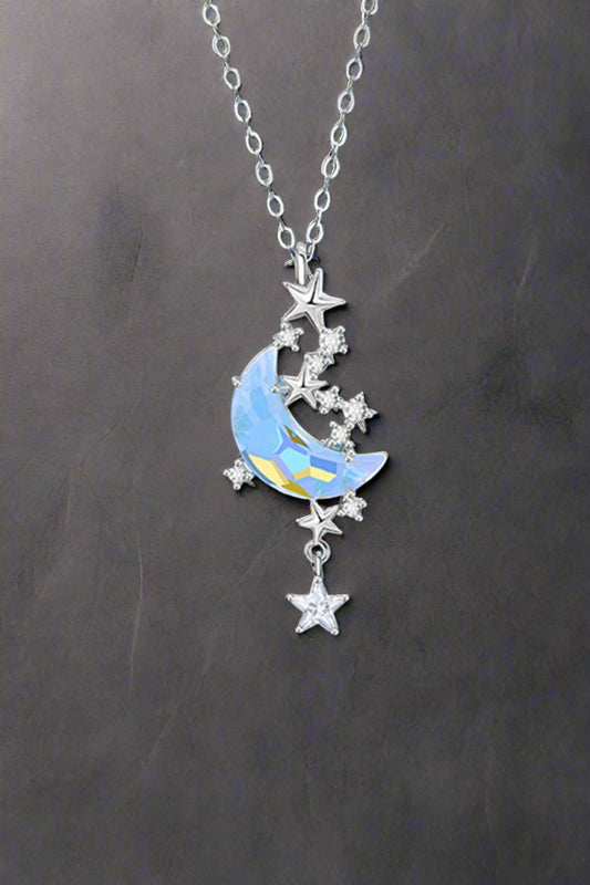 925 Silver Moonlight Galaxy Necklace