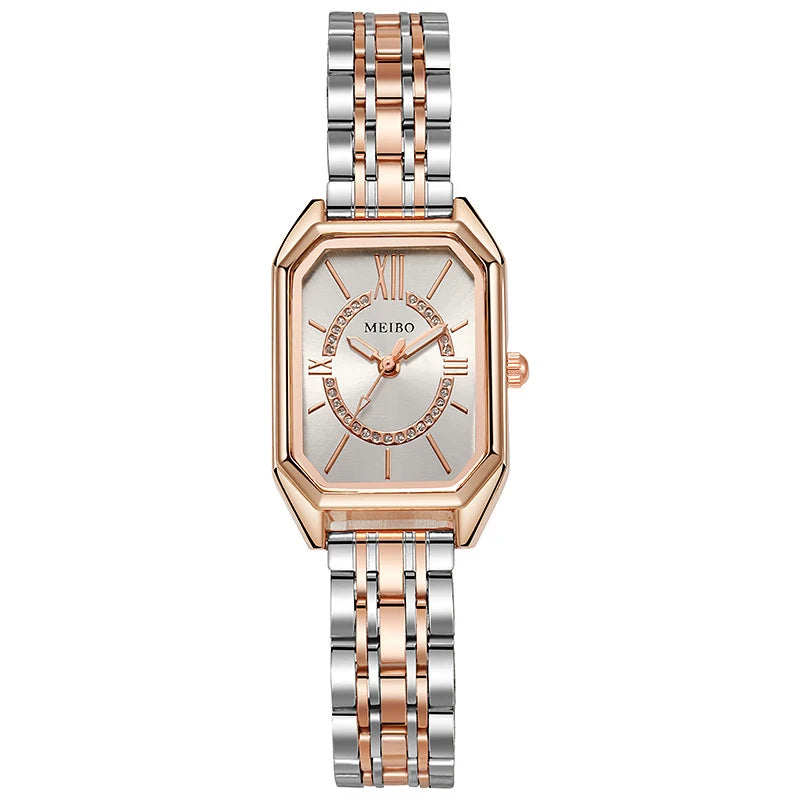 Women Fashion Square Ladies Quartz Watch