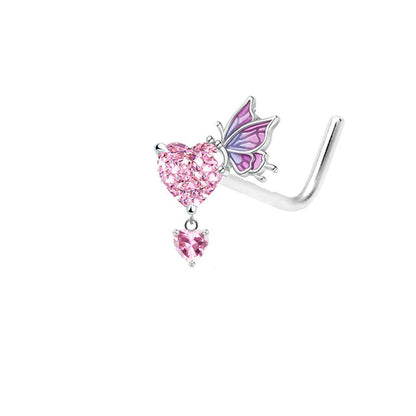 Wing Key Navel Nail Nose Nail Nipple Ring