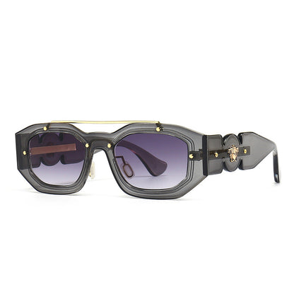 Vintage Square Frame PC Sunglasses