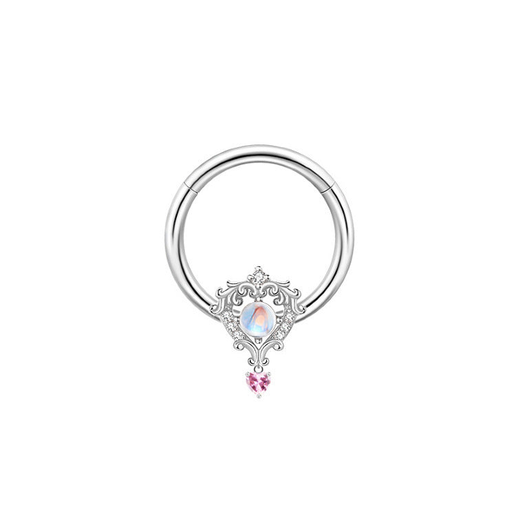 Wing Key Navel Nail Nose Nail Nipple Ring