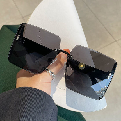 2023 PC Large Frameless Square Sunglasses