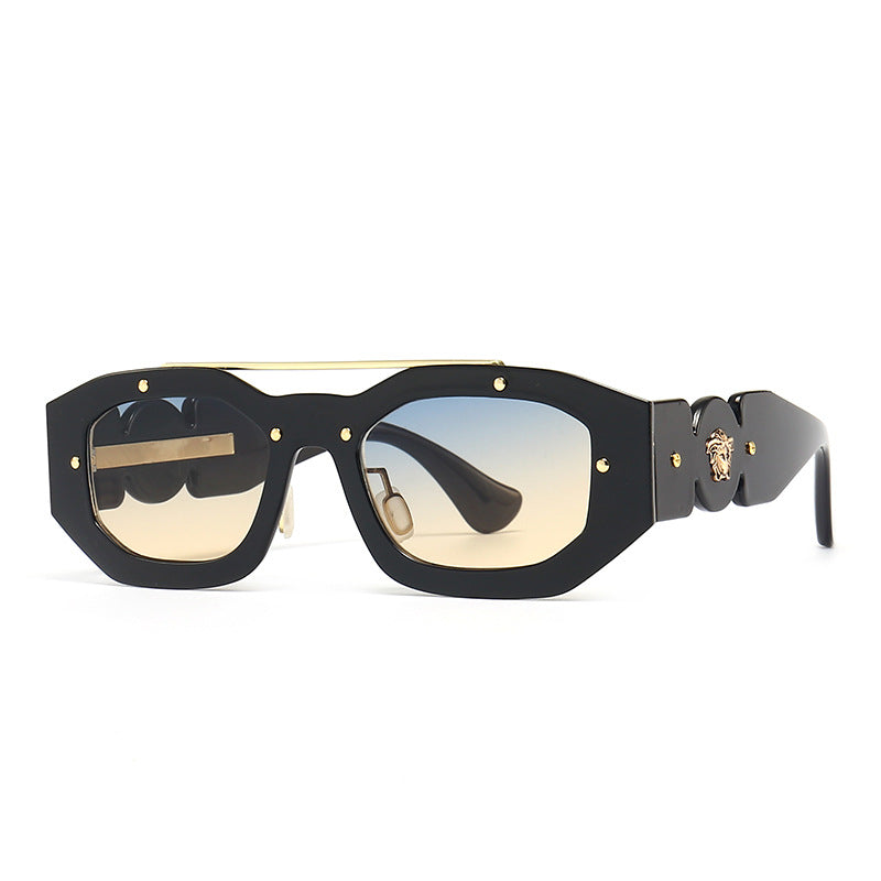 Vintage Square Frame PC Sunglasses