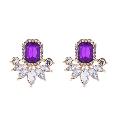 Alloy Diamond Earrings