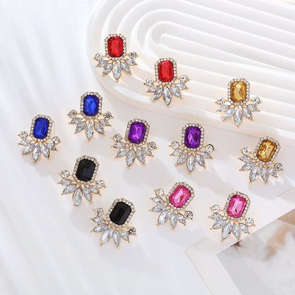 Alloy Diamond Earrings