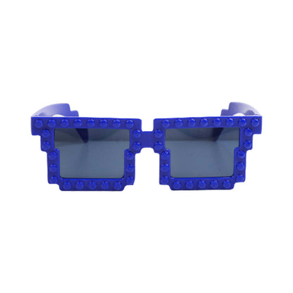 ABS Cute and Funny Building Block Mosaic Sunglasses