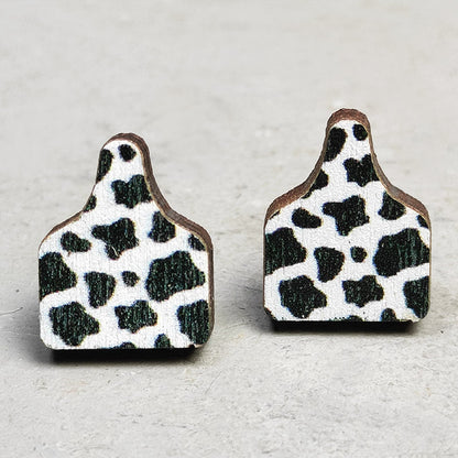 2 Pairs/Pack Leopard Print Lightning Bull Head Cross