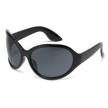 Y2K Oversize Box PC Hip-hop Sunglasses