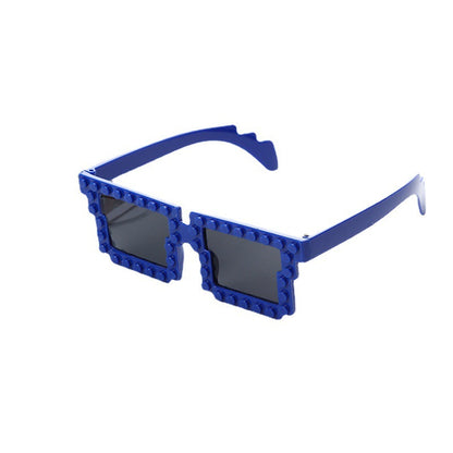 ABS Cute and Funny Building Block Mosaic Sunglasses