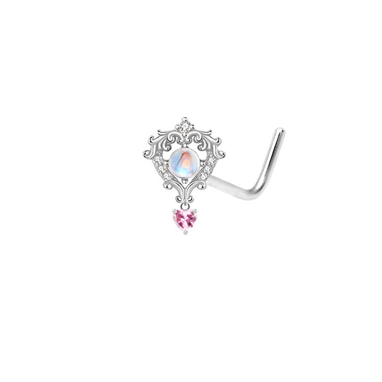 Wing Key Navel Nail Nose Nail Nipple Ring