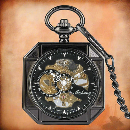 Octagon Pocket Watch