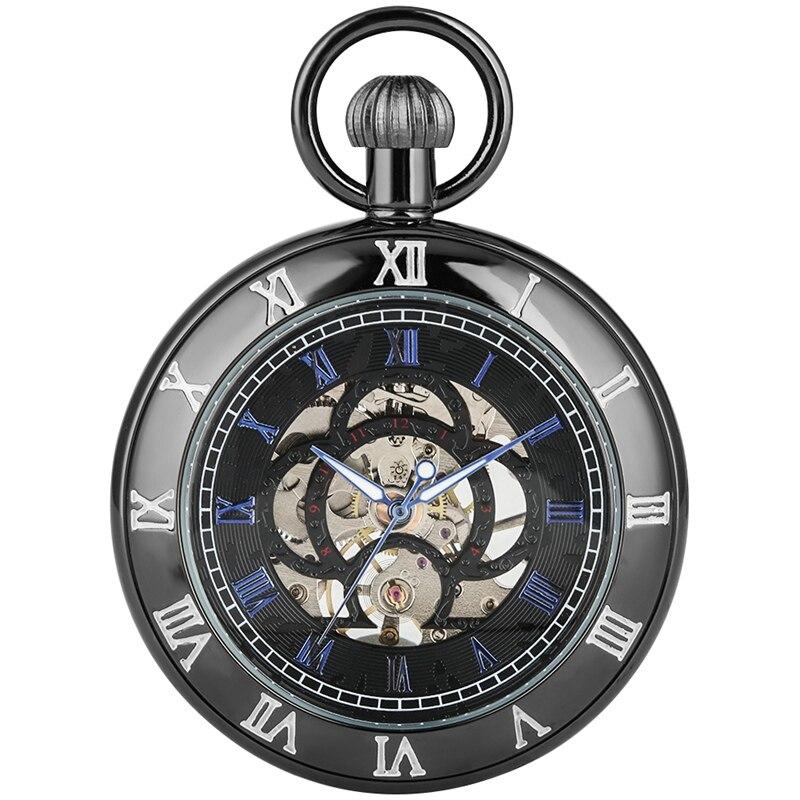 Mechanical Pocket Watch Roman Numerals