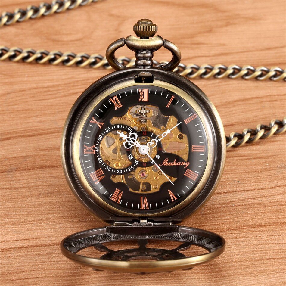 Steampunk Mechanical Pocket Watch