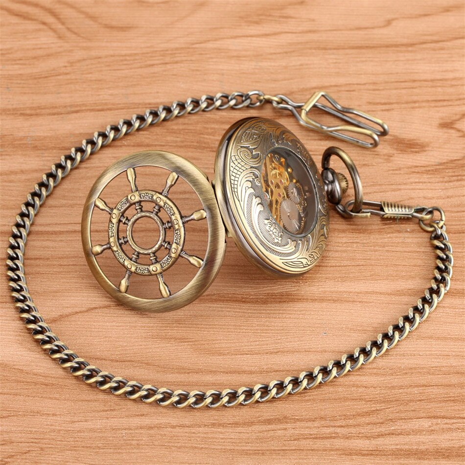 Steampunk Mechanical Pocket Watch