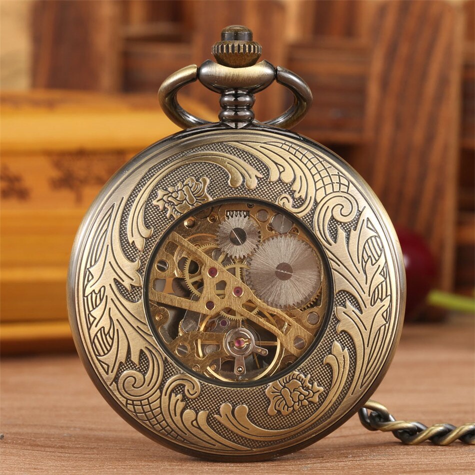 Steampunk Mechanical Pocket Watch