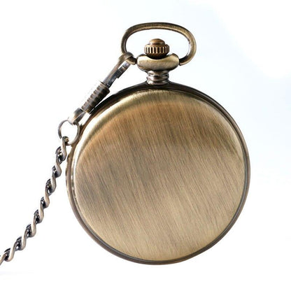 Vintage Wooden Pocket Watch