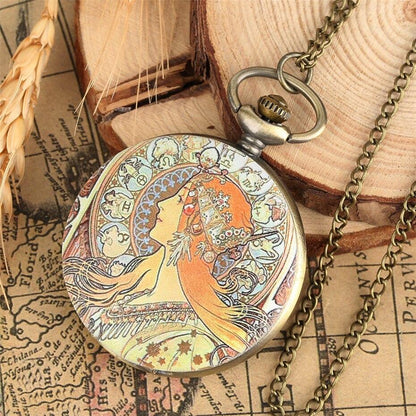 Zodiac Pocket Watch