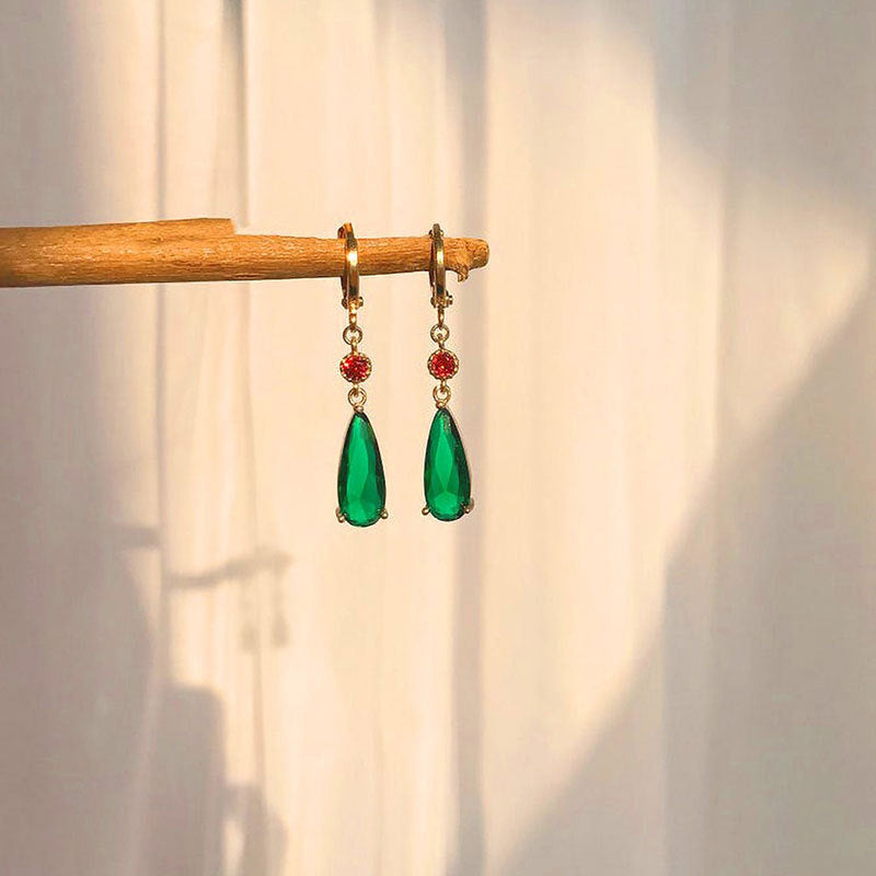 Alloy Emerald Ear Clip