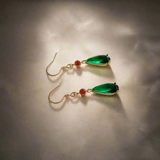 Alloy Emerald Ear Clip