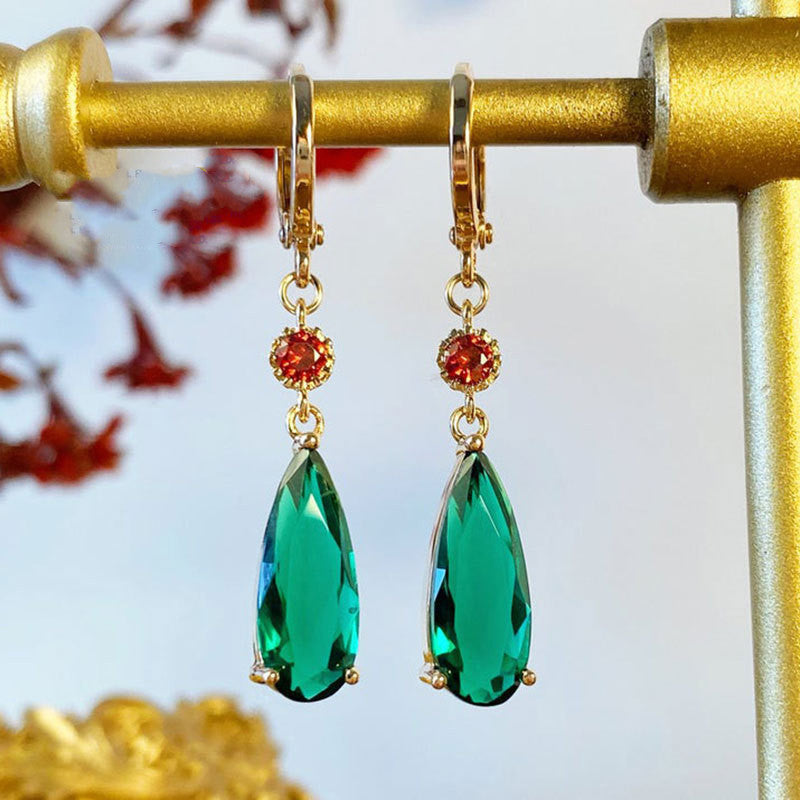 Alloy Emerald Ear Clip