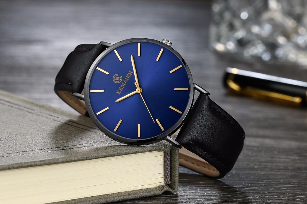 6.5mm Ultra-thin Men's Elegant Fashion Business Quartz Watches