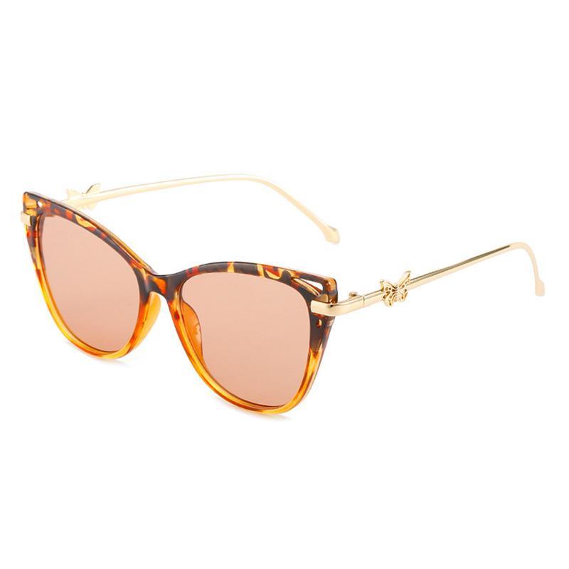 Women's Sunglasses Personality Butterfly Metal Sunglasses