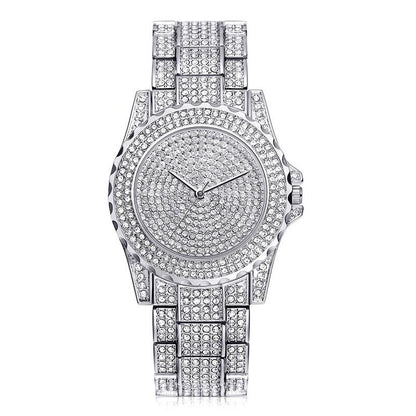 Women Wristwatch Inlaid Rhinestone Quartz Watch