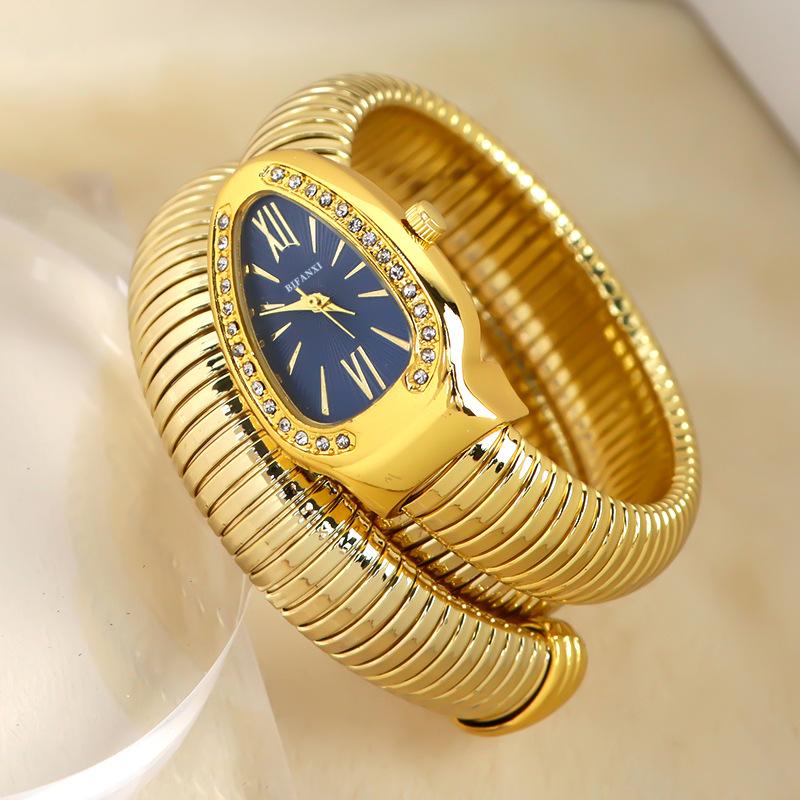 Vintage Snake Ladies' Fashion Bangle Watch