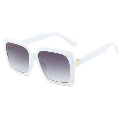 Women Summer Box Contrast Sunglasses