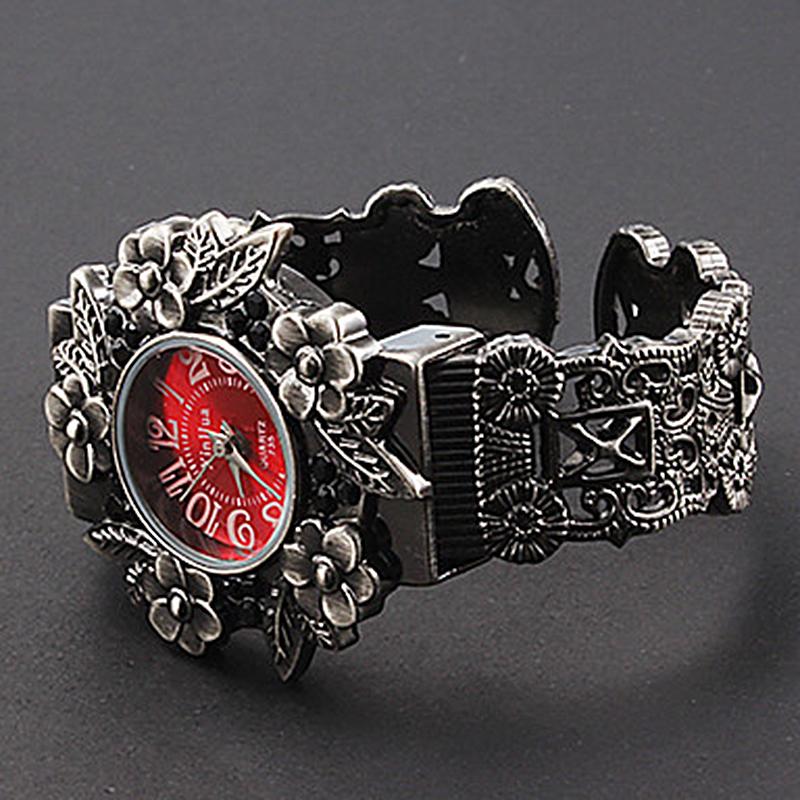 Women Bangle Watch Retro Vintage Bracelet Watch