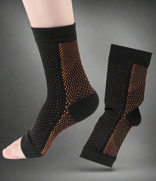 1 Pair Ankle Brace Compression Socks Ankle Support Pain Relief