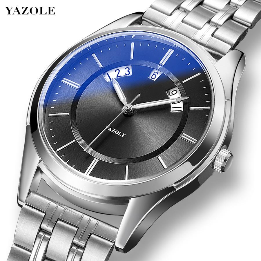 YAZOLE Top Brand Luxury Fashion Calendar Quartz Watch Business Wrist Watch