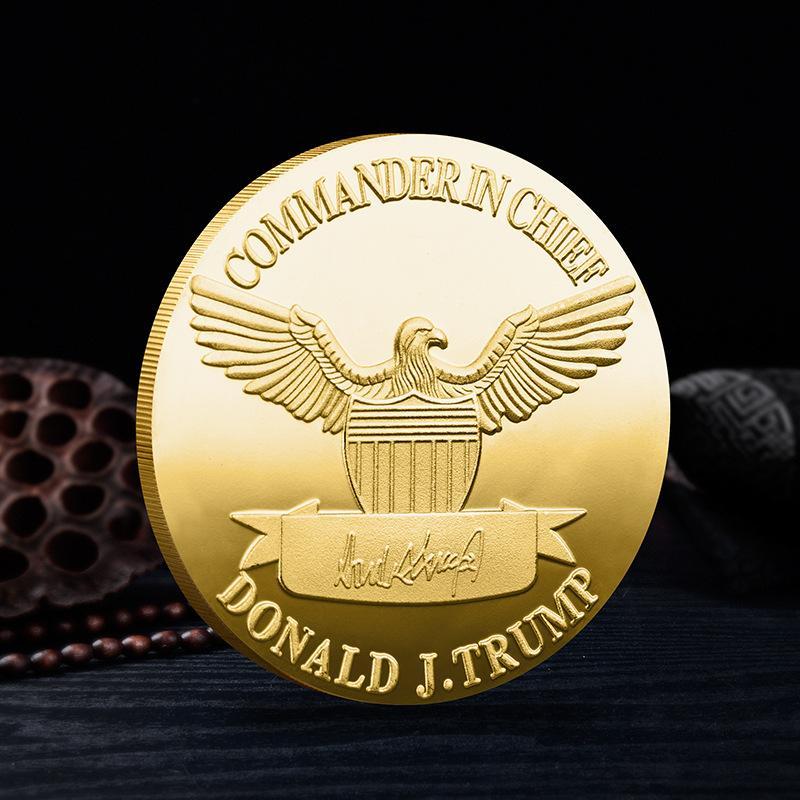 2024 President Donald Trump Silver Gold Plated Coin