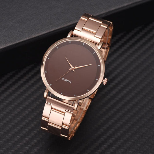 Women Watches Fashion Rose Gold Lady Wrist Watch