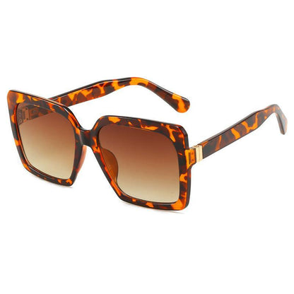 Women Summer Box Contrast Sunglasses