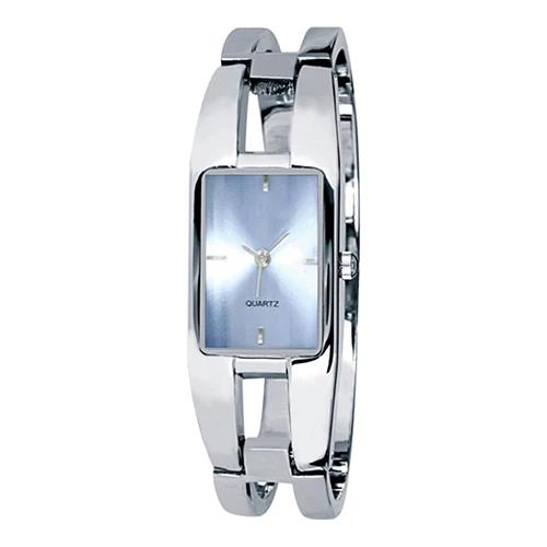 Women's Square Dial Bracelet Bangle Wrist Watch